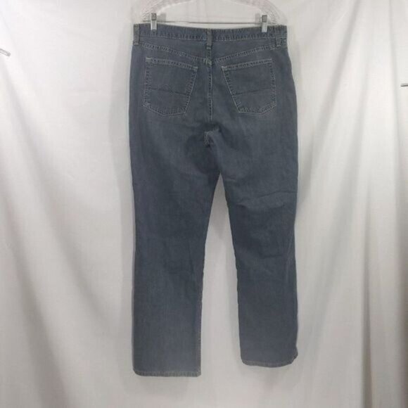 Vintage Structure Jeans 36x34 Straight Leg‎ Navy Jeans Denim Boot Cut - Picture 4 of 8